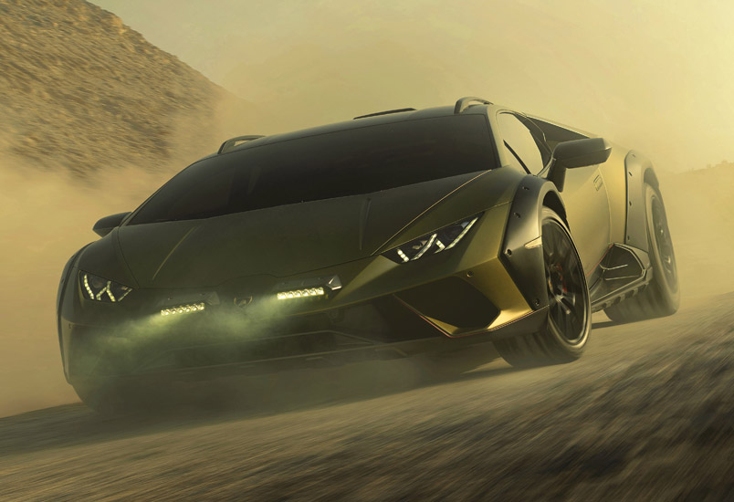 Lamborghini Huracán Sterrato el todoterreno con motor V10