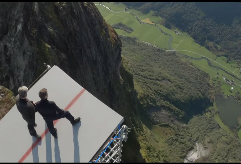 Misión Imposible Sentencia Mortal stunt historia