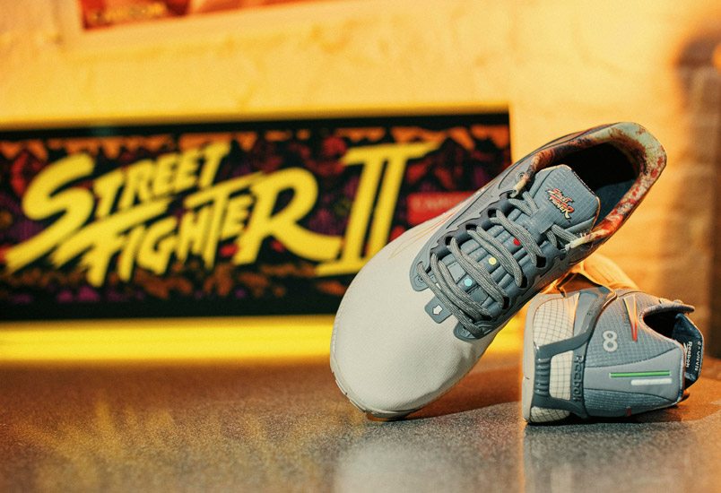 Reebok x Street Fighter la nueva colección de tenis y ropa