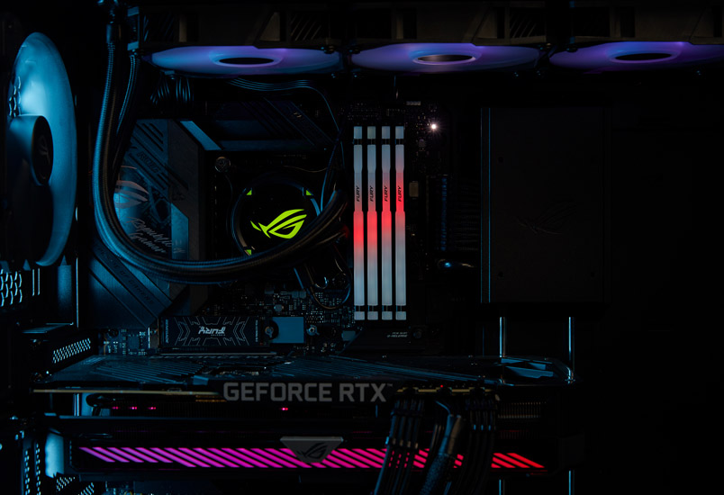 iluminación RGB PC componentes