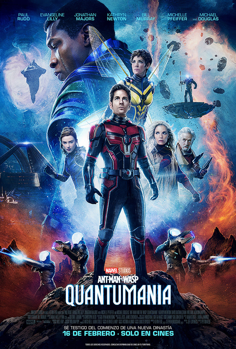 Ant-Man And The Wasp Quantumania familia poster