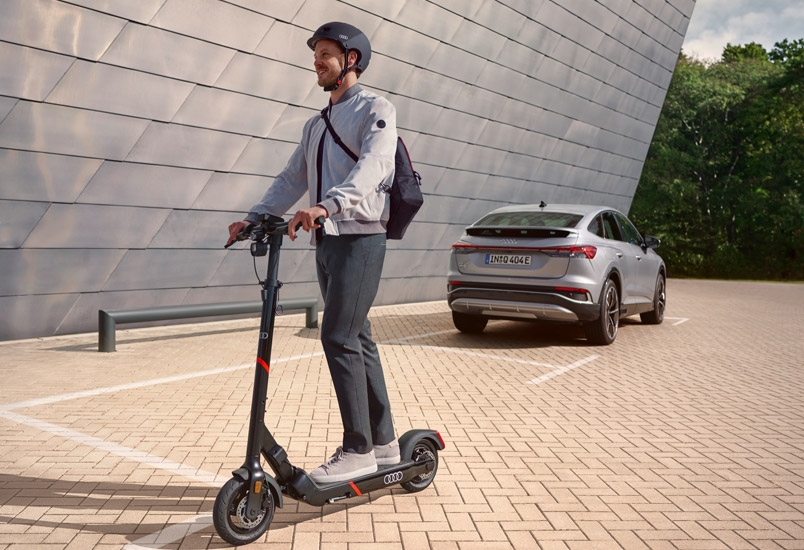 El nuevo Audi electric kick scooter con autonomía de hasta 80 km