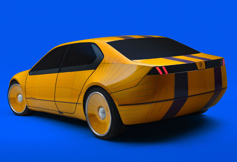 El nuevo BMW i Vision Dee presenta la tecnología full-colour E Ink