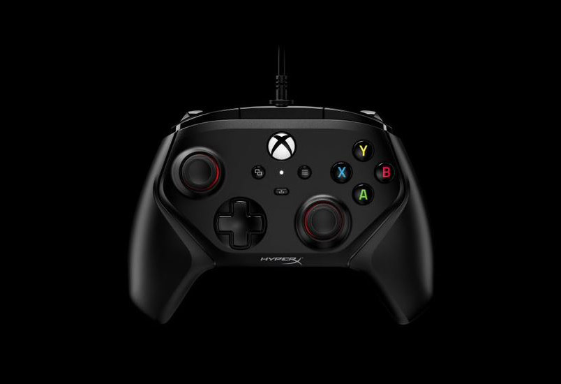 Control alámbrico HyperX Clutch Gladiate para Xbox en CES 2023