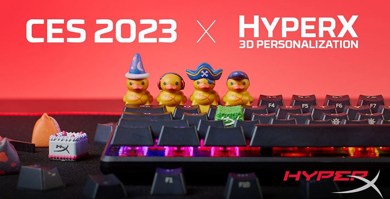 HyperX HX3D impresion 3D CES 2023