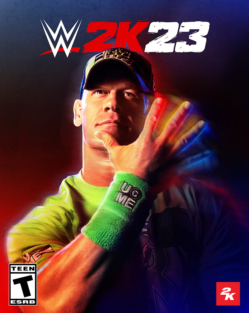 John Cena WWE 2K23 portada