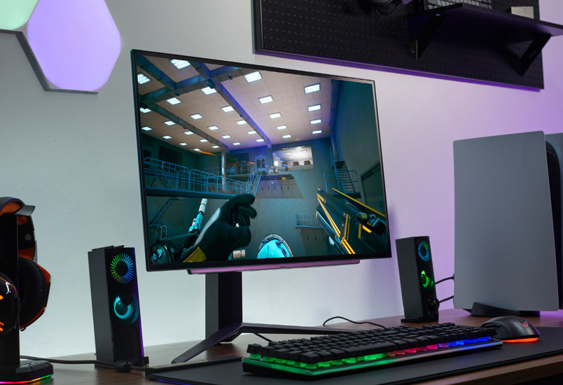 El nuevo monitor gamer LG OLED UltraGear 27GR95QE con 240 Hz