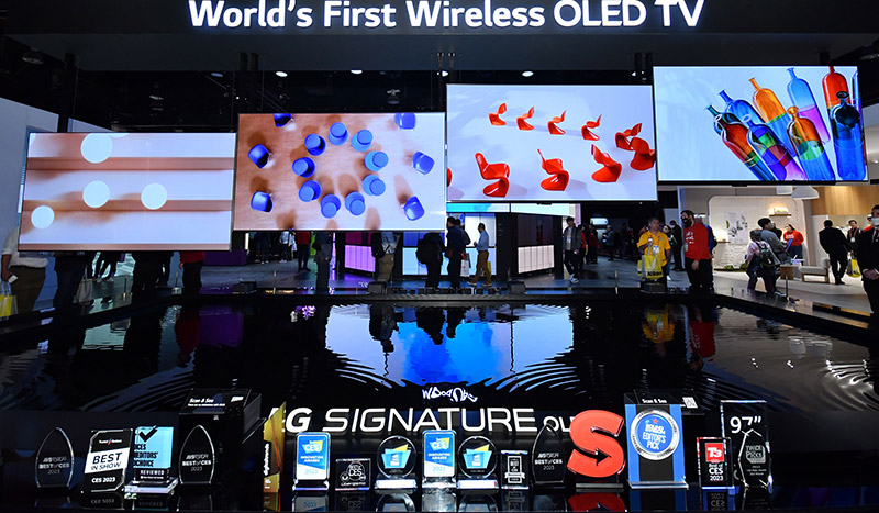 LG OLED premios CES 2023