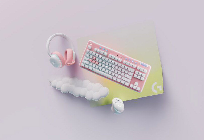 Logitech gadgets videojuegos 2023 Aurora Collection