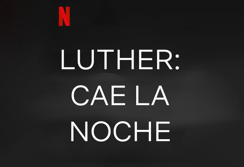 Luther Cae la noche logo
