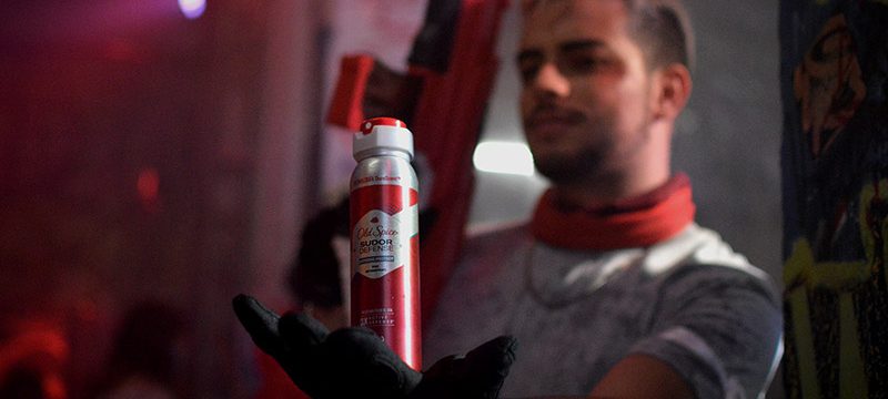 Old Spice batalla epica evento Mexico
