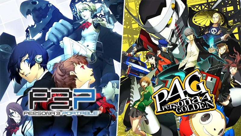 Persona 3 Portable y Persona 4 Golden Game Pass