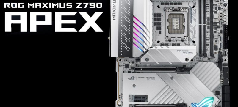ROG Maximus Z790 Apex record overclocking