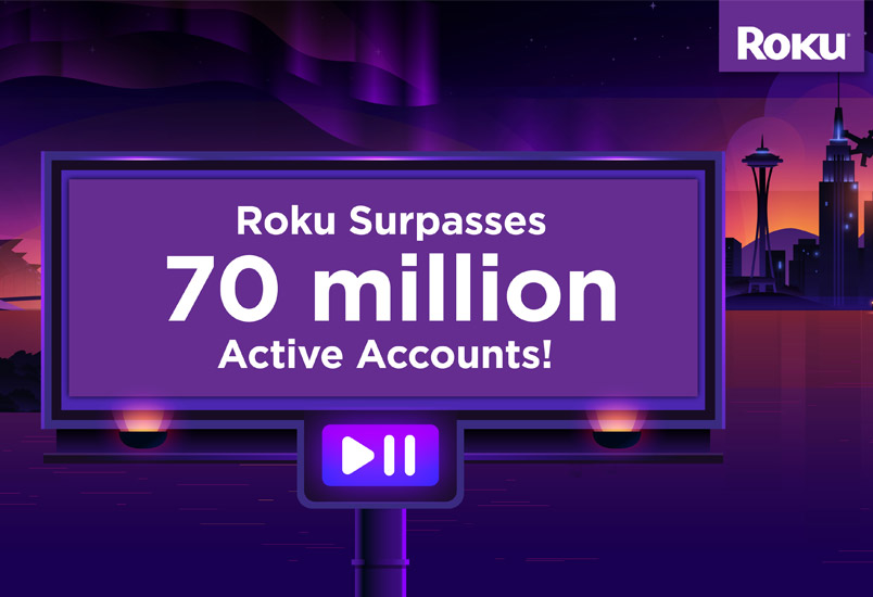 Roku supera los 70 millones de usuarios en todo el mundo