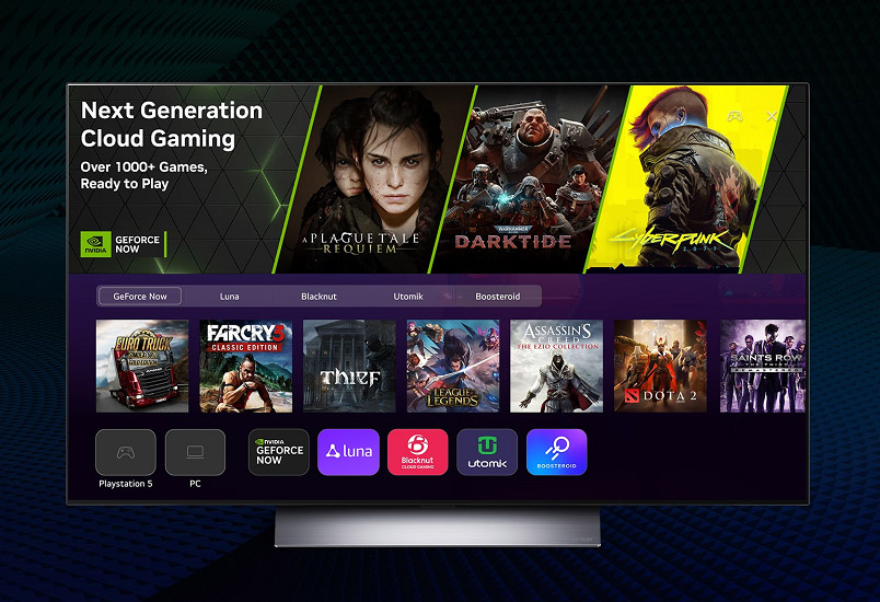 Televisores LG de 2020 en adelante con NVIDIA GeForce NOW
