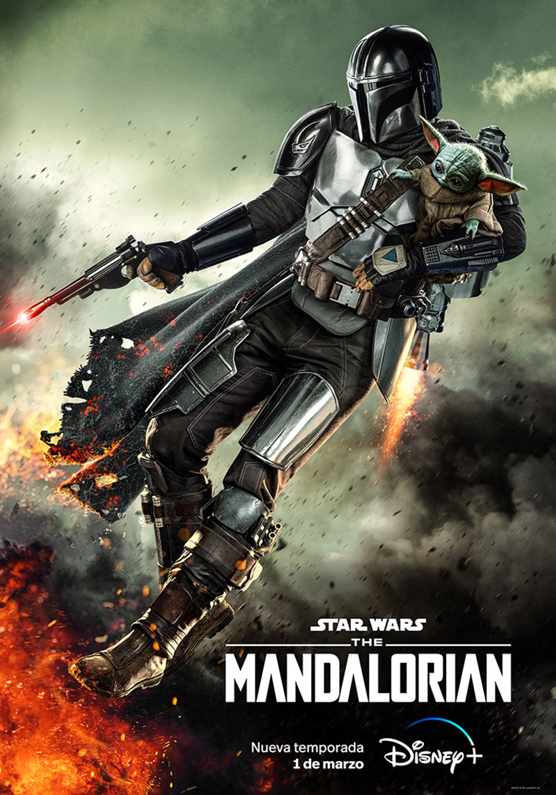 The Mandalorian S3 poster enero