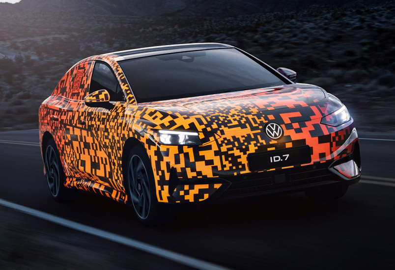Volkswagen ID.7 tiene su estreno mundial en CES 2023