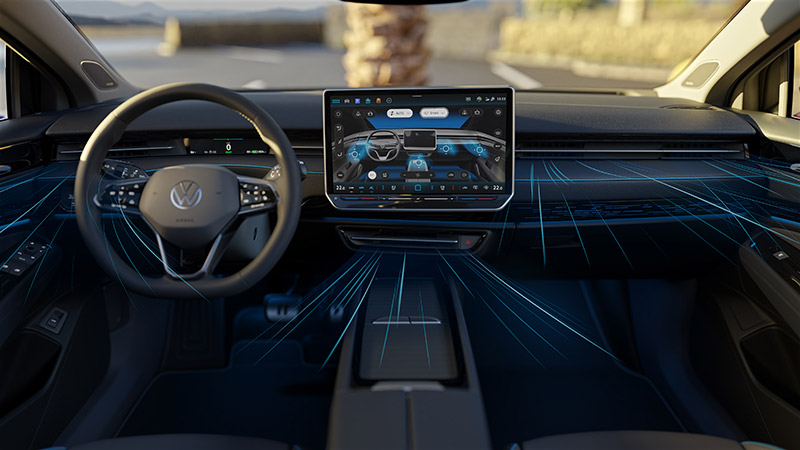 Volkswagen ID.7 interior CES 2023
