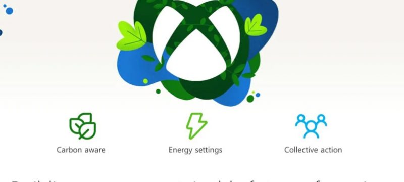 Xbox primera consola en reducir su huella de carbono