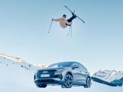 Audi e-tron snow challenge Audi Q4 e-tron