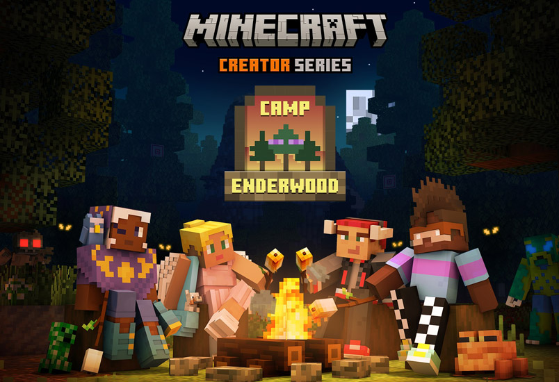 Minecraft y Mattel anuncian Minecraft Creator Series Camp Enderwood