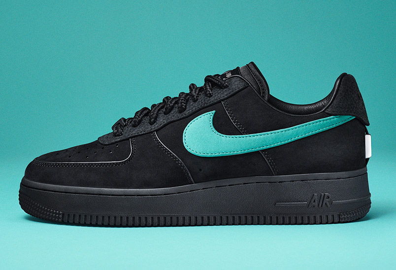 Nike x Tiffany & Co. Air Force 1 1837 costado