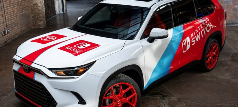 Toyota Grand Highlander 2024 Nintendo Switch