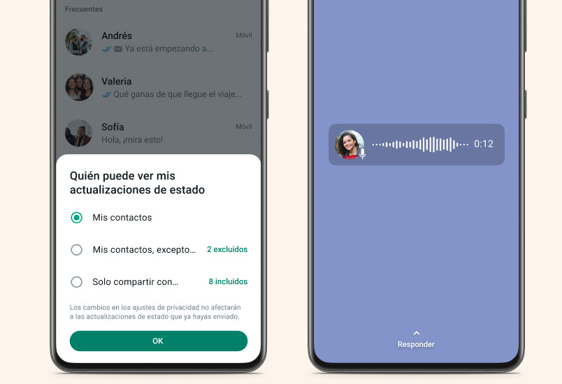 WhatsApp presenta nuevas actualizaciones para los Estados