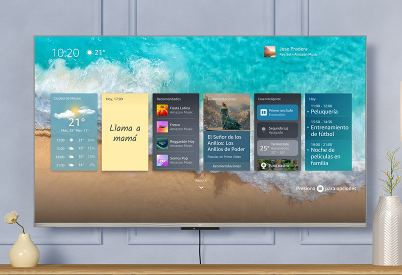 Amazon trae sus televisores Fire TV Serie Omni QLED a México
