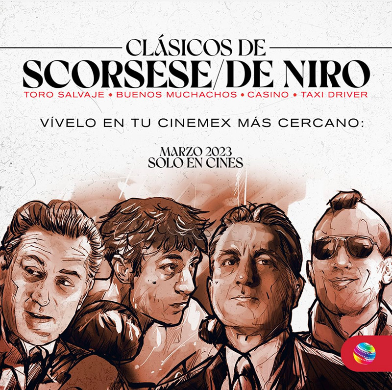 Cinemex Martin Scorsese De Niro