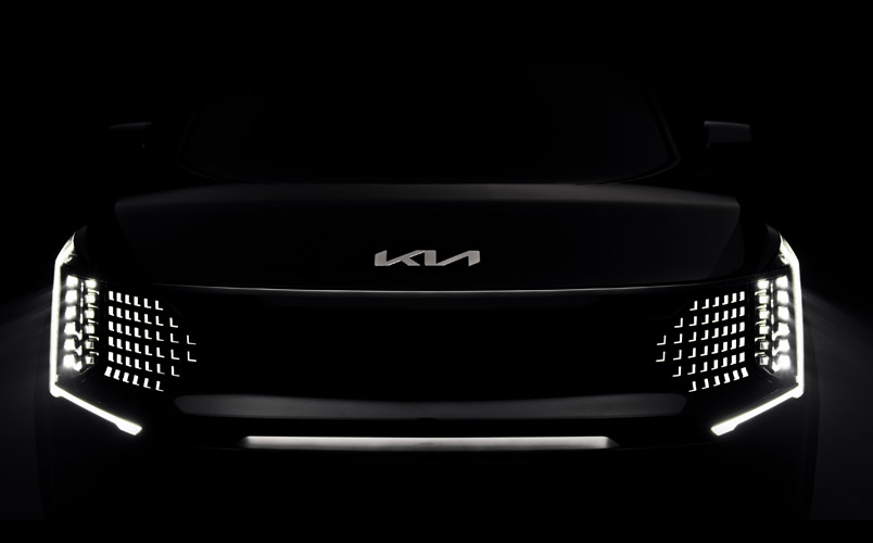 KIA EV9 videos previo frente