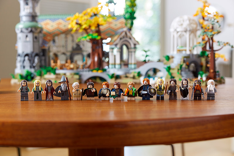 LEGO Icons El Señor de los Anillos Rivendell figuras