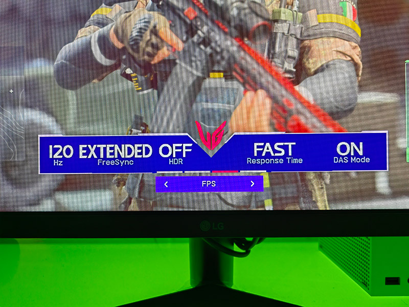 LG UltraGear 27GN60R 120 FPS