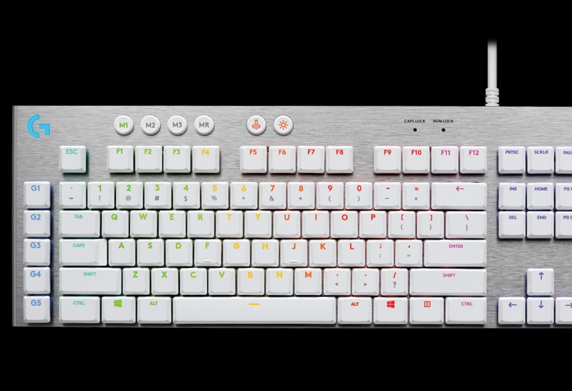Logitech G trae a México su nuevo teclado G815 en color blanco