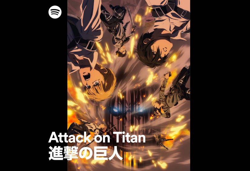 Spotify lanza playlist de Attack on Titan: The Final Season Part 3