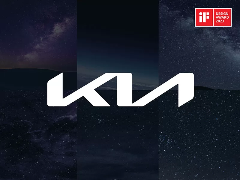 Kia logo iF Design Award 2023 creatividad