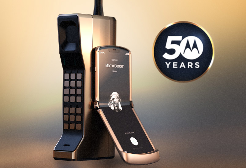 Motorola celebra 50 años de la primera llamada desde un teléfono móvil