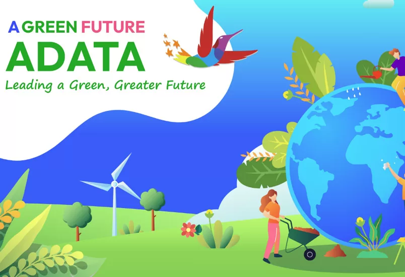 ADATA celebra 22 años con Un futuro verde para todas las personas