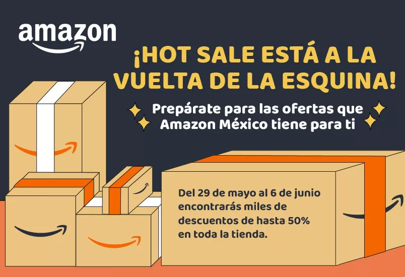 Amazon.com.mx prepara descuentos para el Hot Sale 2023