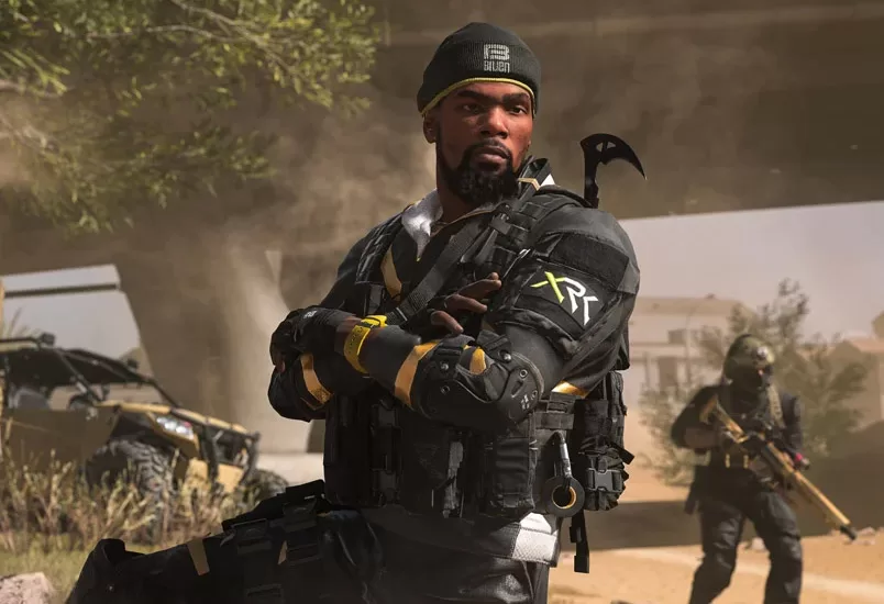 Kevin Durant como personaje en Modern Warfare II y Warzone 2.0