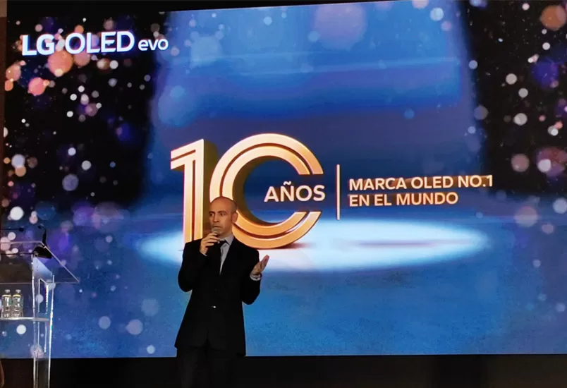 LG México celebra 10 años de innovación con LG OLED