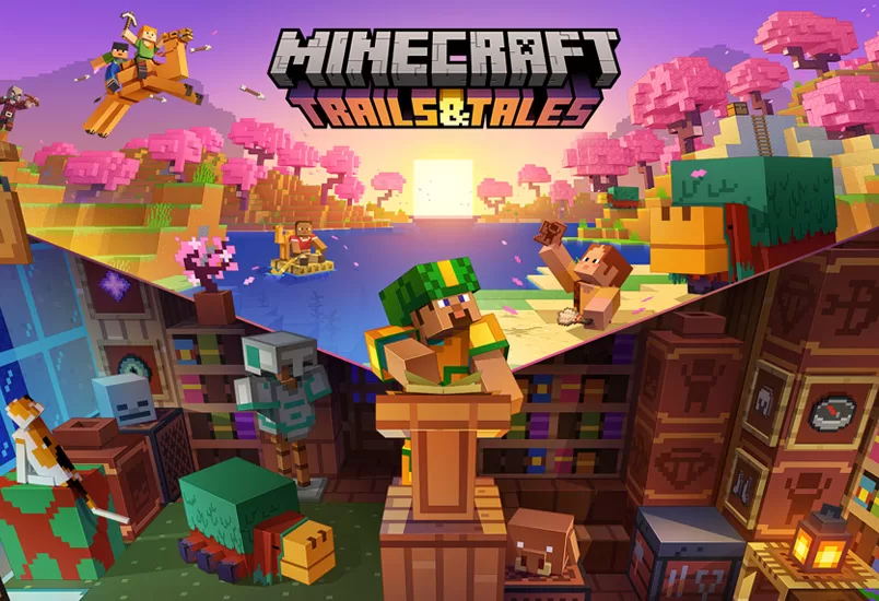 Las nuevas características que llegan a Minecraft Trails & Tales