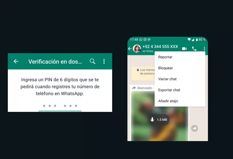 WhatsApp Centro de Seguridad Android iOS