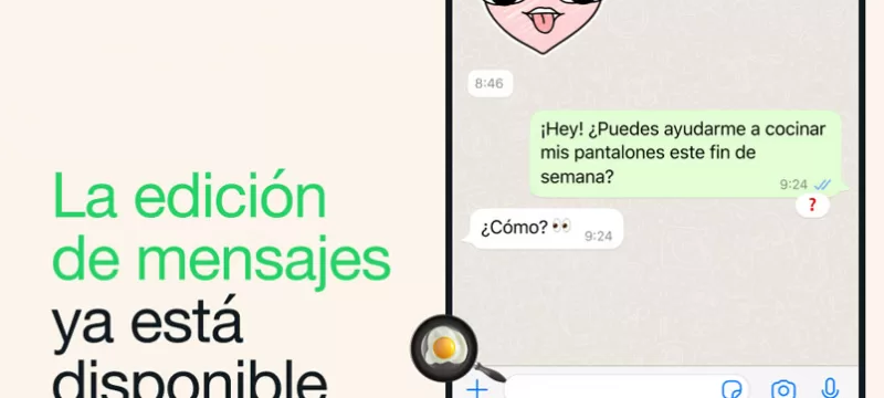 WhatsApp Message Edicion