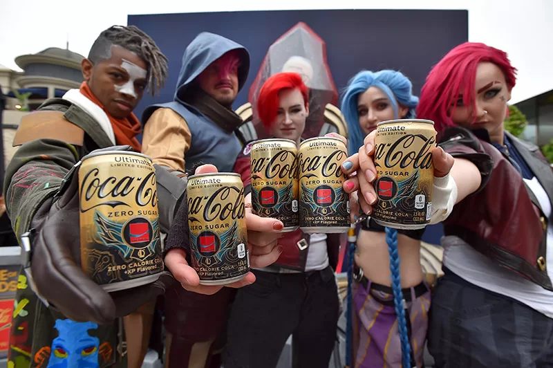 Coca-Cola Ultimate Sin Azúcar League of Legends