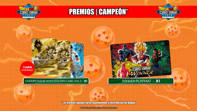 Dragon Ball Super Card Game Championship 2023 llega a México premios