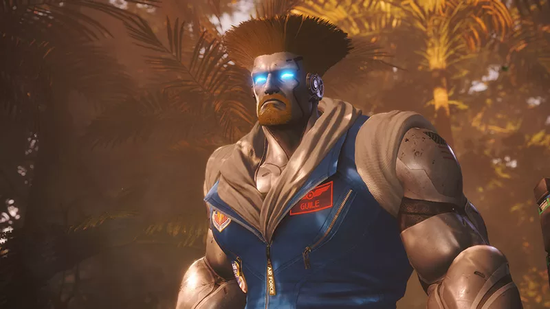 Exoprimal x Street Fighter 6 Guile