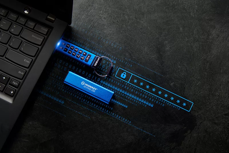 Kingston prevención de pérdida de datos IronKey-Keypad