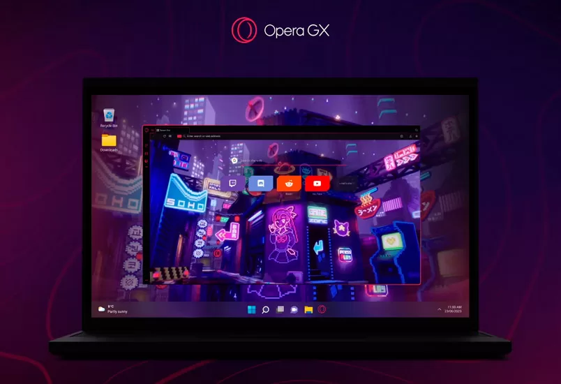Opera GX presenta los Live Wallpapers para ser el mejor gamer