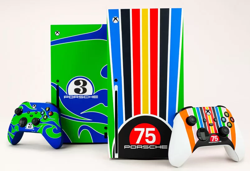 Xbox presenta consolas para celebrar el 75 aniversario de Porsche